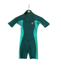 Neopreno niña corto billabong synergy 2/2