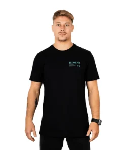 REMERA ELEMENT HORNED TEE NEGRO HOMBRE