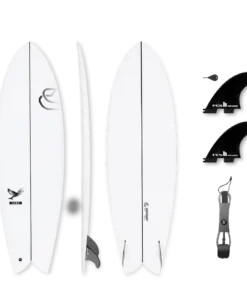 KUNPENG Shortboard de Epoxi de 5 pies 8 pulgadas