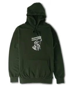 Poleron Good Time Rider Hoodie Stacey Army