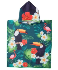 Poncho Toalla Micro Fibra Niños Tucan Dryhood
