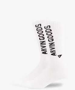 Calcentines Crew Vertical Sock Long Arvin Goods