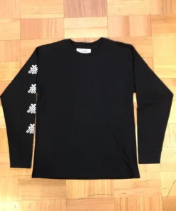 Polera ML Logo Negro El Ruco