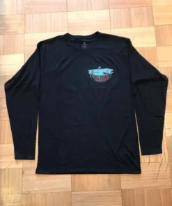Polera ML Pez Negro El Ruco