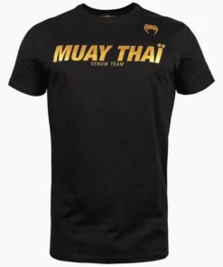 T-shirt Venum Muay Thai VT Noir-Or
