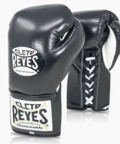 Gants de boxe Cleto Reyes Professional CB2 Noir avec lacets
