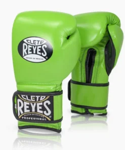 Gants de boxe Cleto Reyes Sparring CE6 Vert Lime