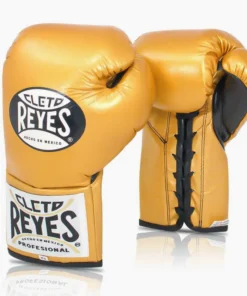 Gants de boxe Cleto Reyes Professionnel CB2 Or avec lacets