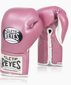 Gants de boxe Cleto Reyes Professionnel CB2 Rose avec lacets