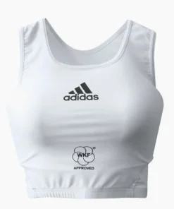 Protège-poitrine femme Adidas Blanc Homologué WKF