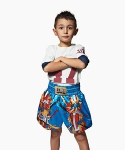 Shorts pour enfants kick-thai Leone Héros ABJ02