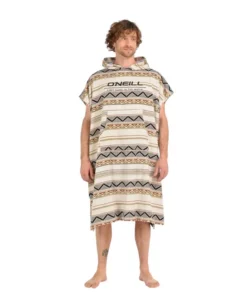 Poncho Toalla Adulto Aztec Beige Oneill