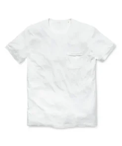 Polera Sojourn Pocket Tee Salt Outerknown
