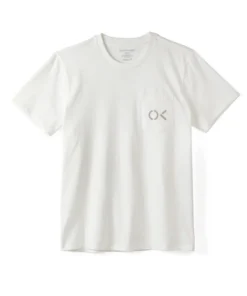 Polera Ok Stencil Pocket Salt Outerknown
