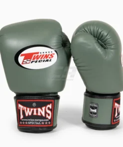 Gants de Muay Thai Twins Special BGVL3 Vert militaire