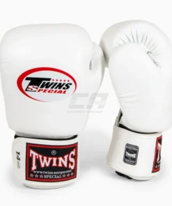 Gants de Muay Thai Twins Special BGVL3 Blanc