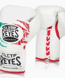 Gants de boxe Cleto Reyes Professionnel CB2 Mexican Tricolore avec lacets