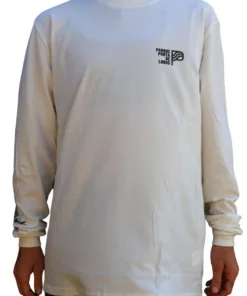Polera Manga Larga Blanca Punta de Lobos