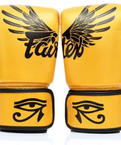 Gants de Muay Thai Fairtex BGV1 Falcon Doré