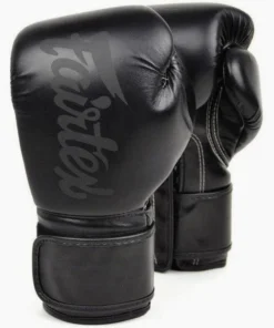 Gants de Muay Thai Fairtex BGV14 Noir-noir