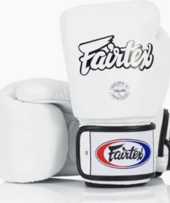 Gants de Muay Thai Fairtex BGV1 Blanc