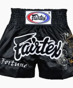 Shorts de kick-thai Fairtex BS0639 Ma Fortune Noir