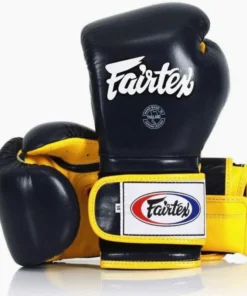 Gants de boxe Fairtex Mexican Style BGV9 Bleu-jaune
