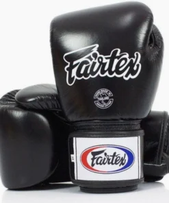 Gants de Muay Thai Fairtex BGV1 respirants Noir