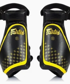 Protections pour les cuisses Fairtex TP4 Noir-jaune
