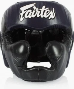 Caschetto Fairtex Diagonal Vision Sparring HG13 Noir-bleu