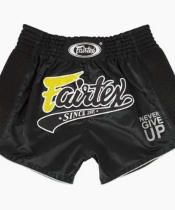Shorts de kick-thai Fairtex BS1708 Ne jamais abandonner