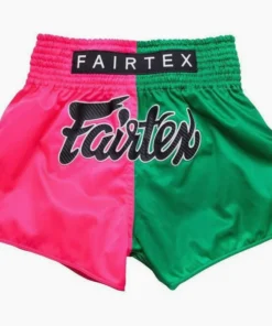 Shorts de kick-thai Fairtex BS1911 Rose-Vert