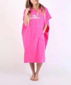 Poncho Toalla Mujer Fucsia Oneill