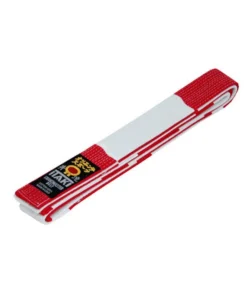 Ceinture Prof. Itaki Art. 33 Blanche et Rouge