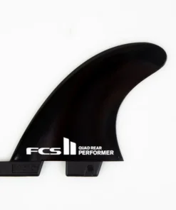 FCS II Carver Negro Pequeño Cuádruple Trasero Lado Byte Cuádruple Trasero Pequeño