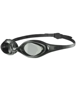 Gafas de natación arena unisex Spider – Carbón/Negro