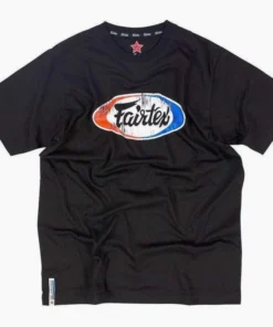 T-shirt Fairtex Vintage TS4 Noir