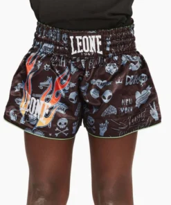 Shorts pour enfants kick-thai Leone Flames ABJ20