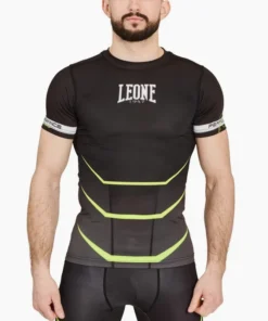 Rashguard à compression Leone Revo Fluo AB927F