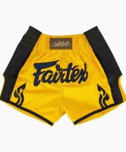 Shorts de kick-thai Fairtex BS1701 Jaune