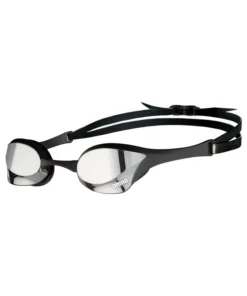 Gafas de natación para competición arena unisex Cobra Ultra Swipe Mirror – Negro Plata