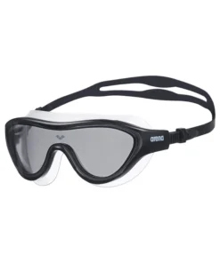 Máscara de natación unisex arena The One – Carbón/Negro