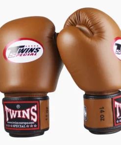 Gants de Muay Thai Twins Special BGVL3 Rétro Marron
