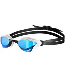 Gafas de natación arena unisex Cobra Core Swipe Mirror – Azul Blanco