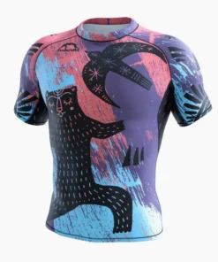 Rashguard Manto Livings manches courtes Multicolore