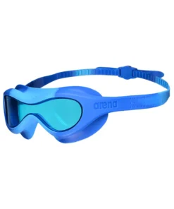 Máscara de natación arena Spider para niños – Azul Claro/Azul