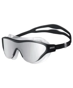 Máscara de natación arena unisex The One Mask Mirror – Negro Plata