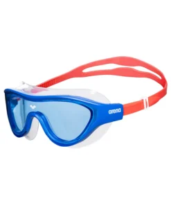 Máscara de natación arena para niños The One Mask Junior – Azul/Azul/Rojo