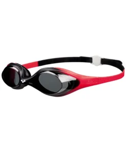Gafas de natación arena para niños Spider Junior – Rojo/Carbón/Negro
