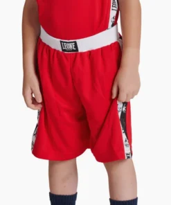 Shorts enfant boxe enfant Leone Iconic AB232J